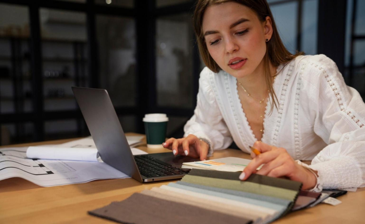 Professional team collaboration in modern finance office workspace